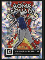 Vladimir Guerrero Jr. 2022 Donruss Bomb Squad Silver #BS-2 #/349