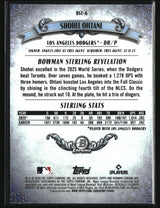 Shohei Ohtani 2026 Bowman Bowman Sterling #BST-6