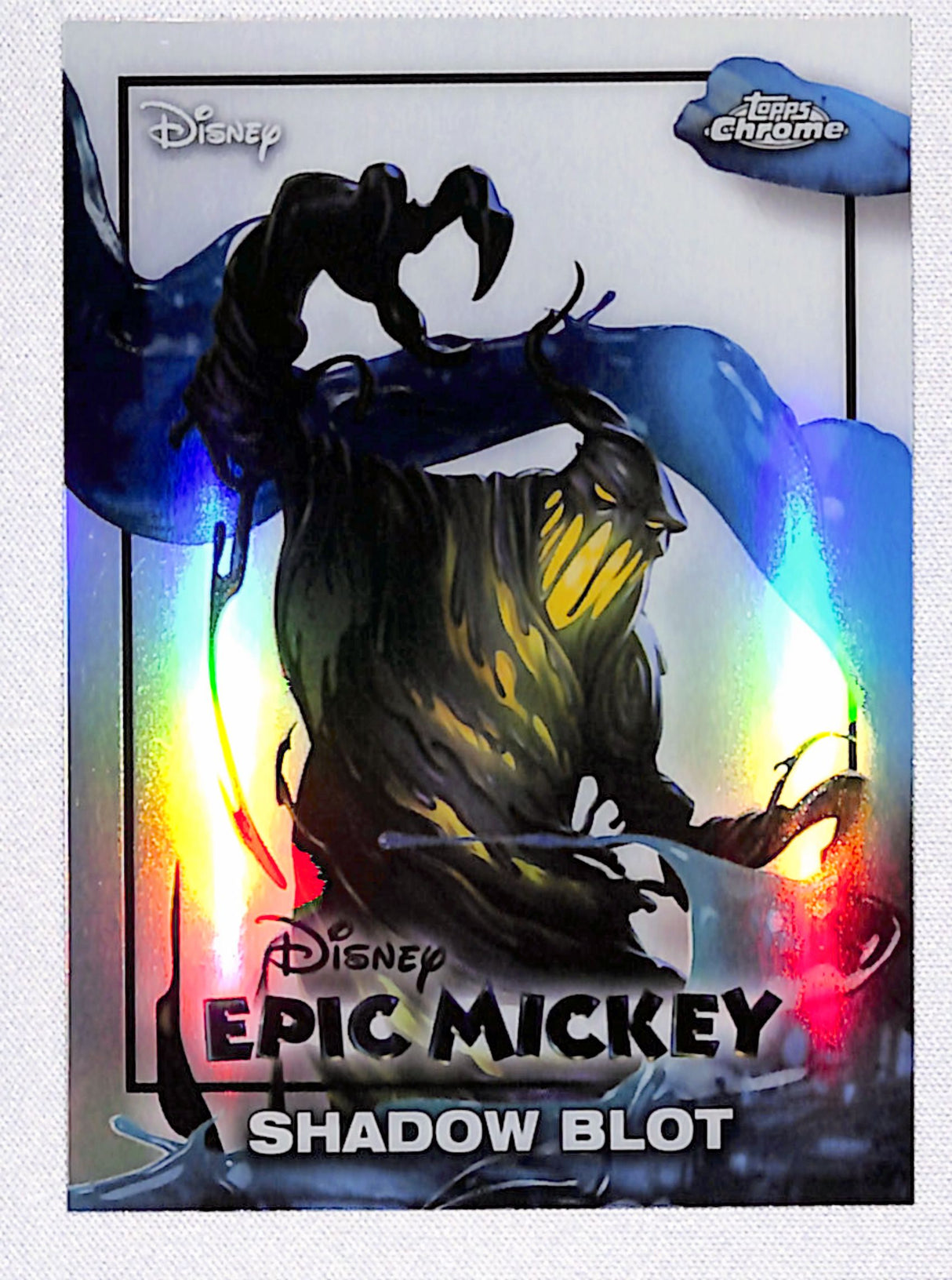 Shadow Blot 2026 Topps Disney Neon Epic Mickey #EM-25