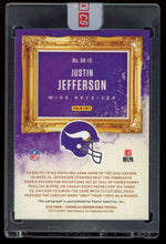 Load image into Gallery viewer, Justin Jefferson 2020 Panini Chronicles #GK-13 Gridiron Kings Signatures Red #/99

