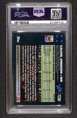 Calvin Johnson 2007 Topps Chrome Xfractors #TC200 PSA 9