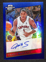 Tracy McGrady 2023-24 Contenders Optic 1986 Tribute Autographs Blue #86-TRM #/25