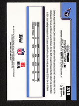 Cam Ward 2025 Topps Chrome Pulsar Refractor #314