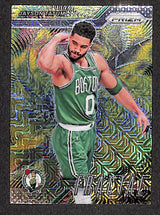 Jayson Tatum 2024-25 Panini Prizm Fractal Prizms Mojo #9 #/25