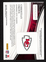 Christian Okoye 2025 Immaculate Collection - Premium Patch Auto #PPA-COE #/99