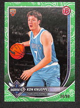 Kon Knueppel 2025-26 Bowman Green Pattern Border #4 #/99