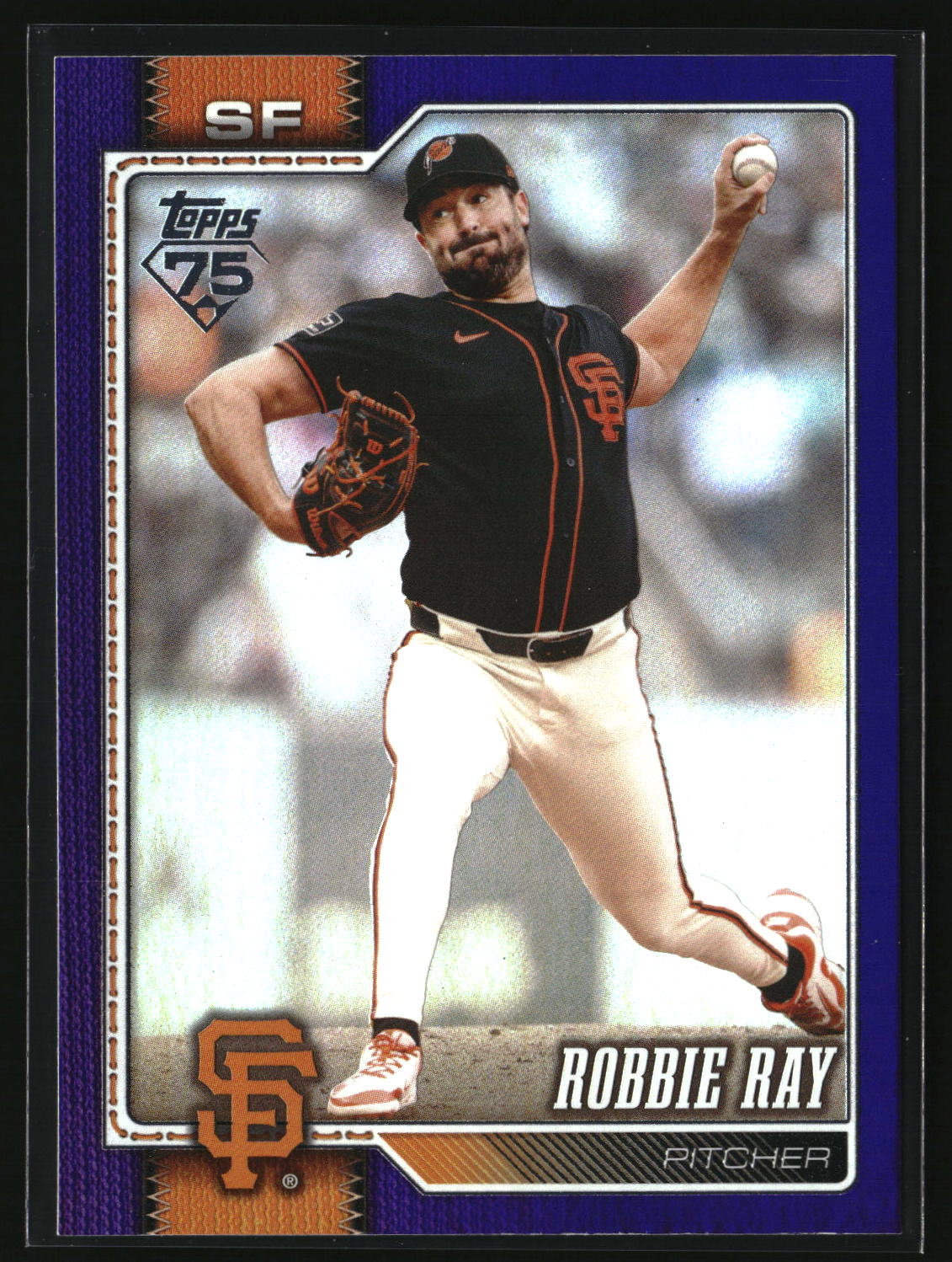 Robbie Ray 2026 Topps Purple Rainbow Foil #367 #/250