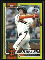 Matt Chapman 2026 Topps Yellow Rainbow Foil #561 #/399