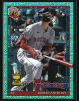 2026 Topps Series 2 Roman Anthony #91C2-45 Aqua Mojo Refractor RC /199