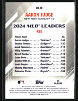 Aaron Judge 2026 Topps Crooked Numbers #CN-10