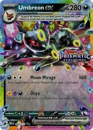 Umbreon ex - 060/131 (Prismatic Evolutions Stamp)