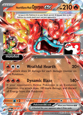 Hearthflame Mask Ogerpon ex - 040/167