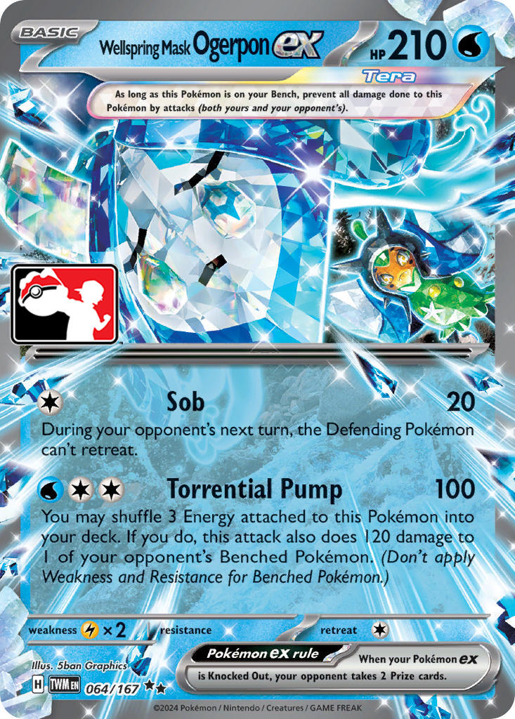Wellspring Mask Ogerpon ex [064/167]