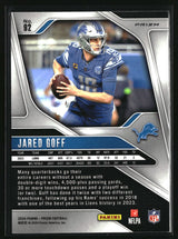 Jared Goff 2024 Panini Prizm Black and White Checker #92