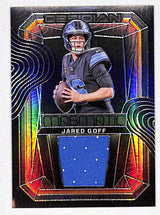 Jared Goff 2024 Panini Obsidian Magmatic Memorabilia #MM-JGF