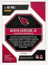 Marvin Harrison Jr. 2024 Panini Prizm Rookie Gear Neon Green Pulsar #RG-MHJ
