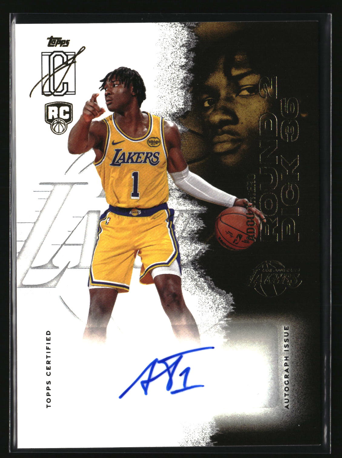 Adou Thiero 2025-26 Topps Signature Class Rookie Class Autographs #RCA-ATH