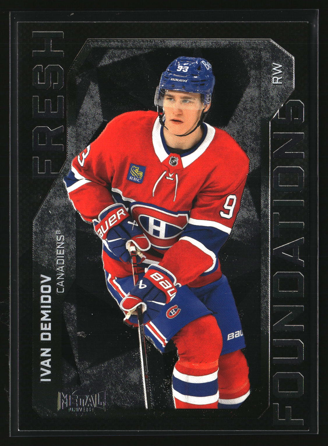 Ivan Demidov 2025-26 SkyBox Metal Universe Fresh Foundations #FF-30