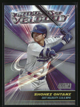 Shohei Ohtani 2024 Stadium Club Virtuosos of Velocity #VV-5