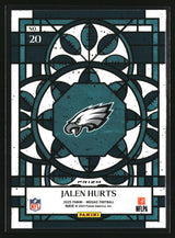 Jalen Hurts 2025 Panini Mosaic Stained Glass #20