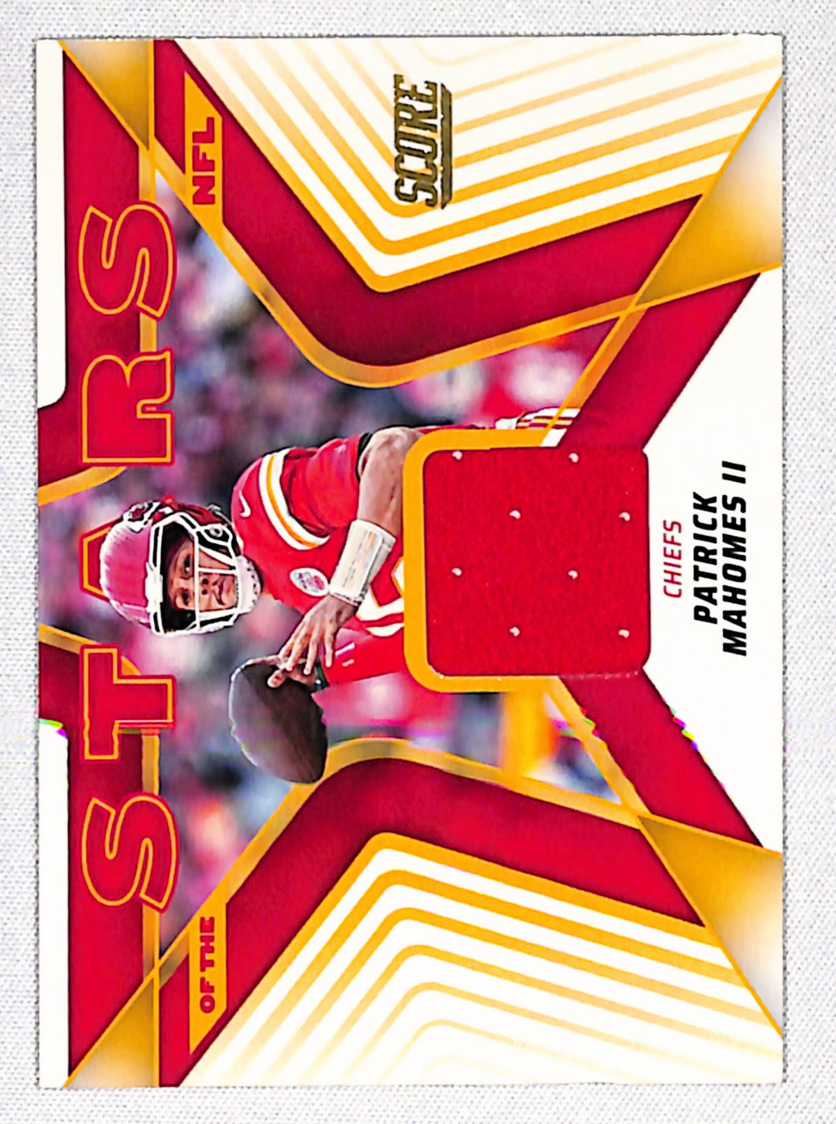 Patrick Mahomes II 2025 Score Stars of the NFL Jerseys #SNJ-PMS