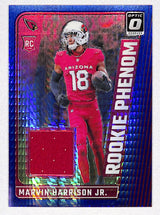 Marvin Harrison Jr. 2024 Donruss Optic Rookie Phenoms Blue Hyper #RPB-MHJ
