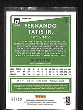 Load image into Gallery viewer, Fernando Tatís Jr. 2020 Donruss Optic Blue Pandora #111 /99
