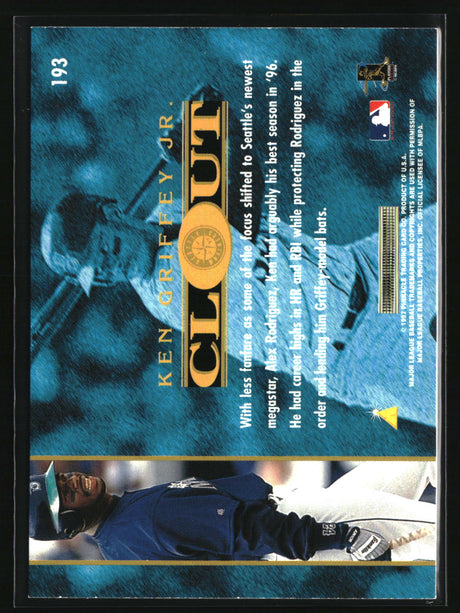 Ken Griffey Jr. 1997 Pinnacle #193