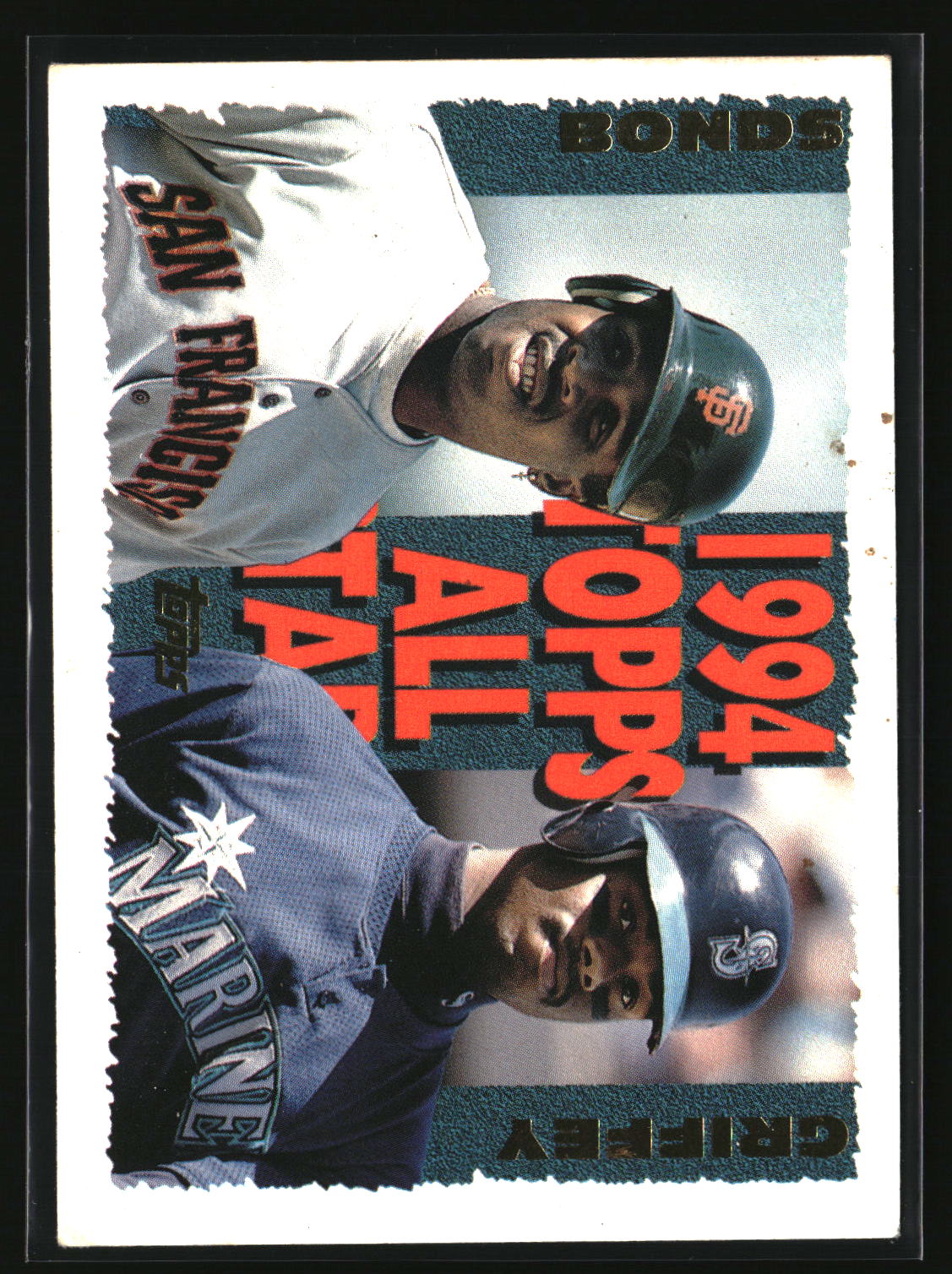 Ken Griffey Jr. / Barry Bonds 1995 Topps #388