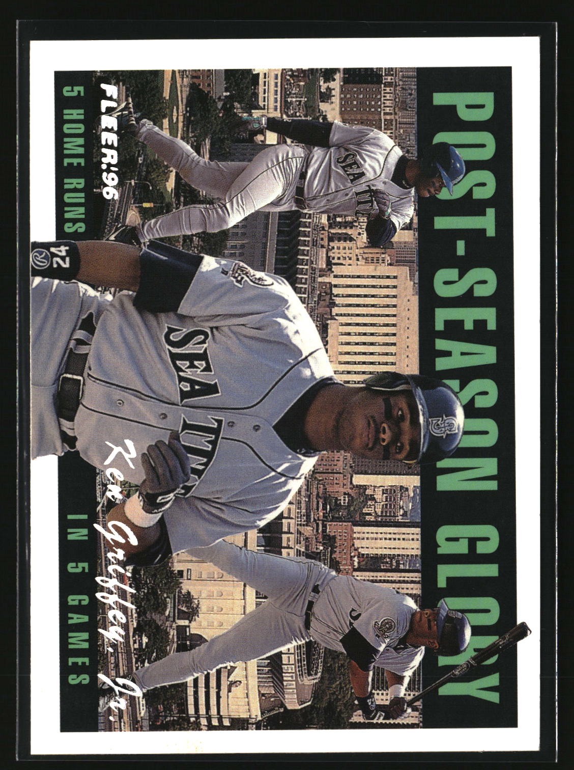 Ken Griffey Jr. 1996 Fleer Post-Season Glory #2
