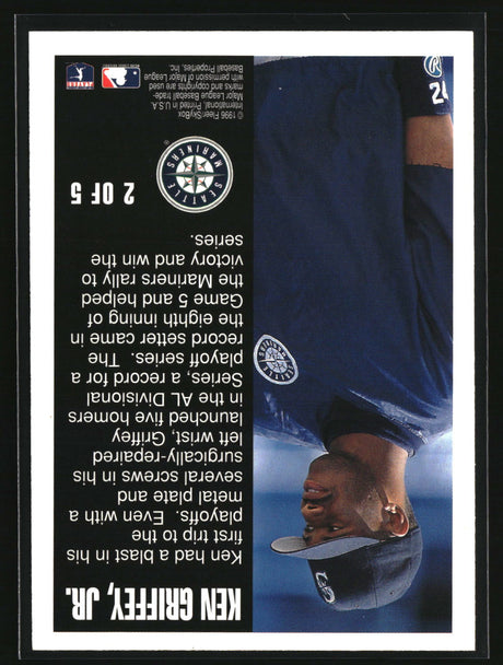 Ken Griffey Jr. 1996 Fleer Post-Season Glory #2