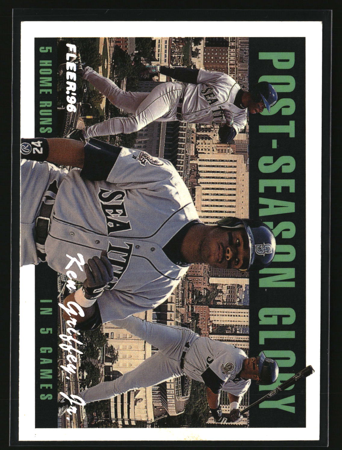 Ken Griffey Jr. 1996 Fleer Post-Season Glory #2