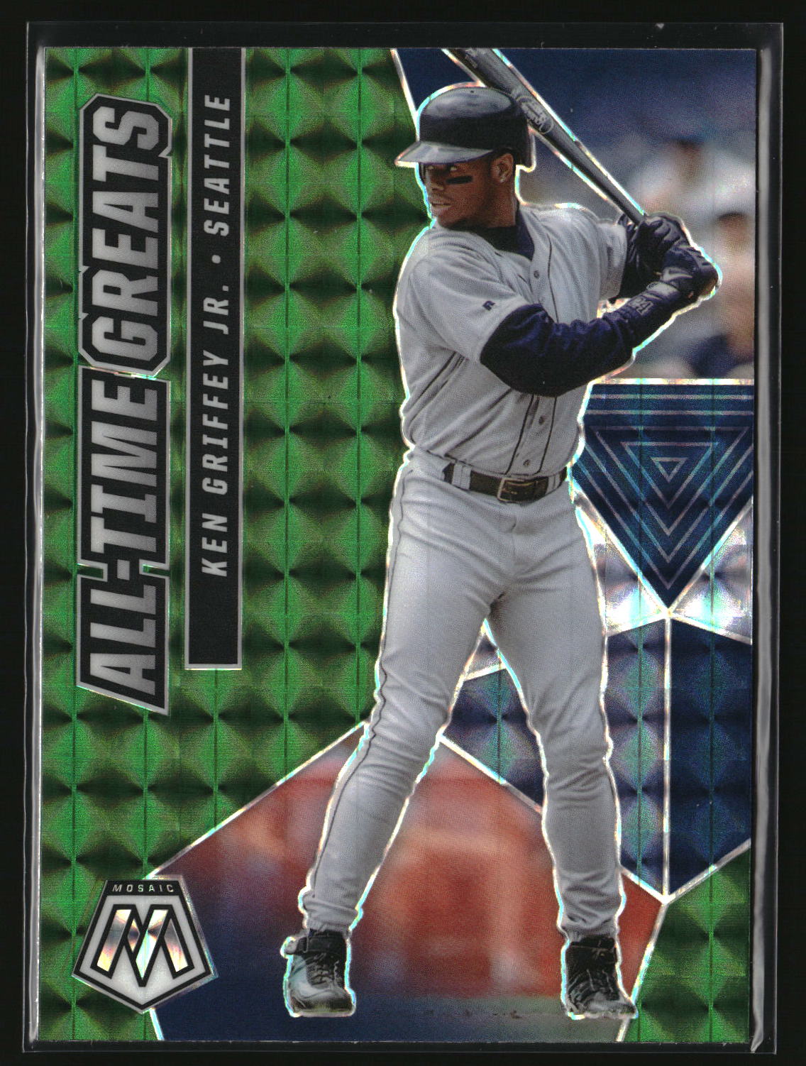 Ken Griffey Jr. 2021 Panini Mosaic All-Time Greats Green #ATG7