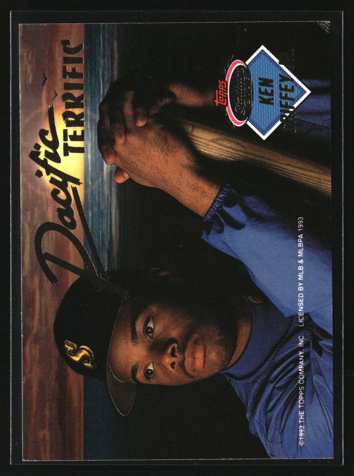 Ken Griffey Jr. / Darryl Strawberry 1993 Stadium Club Superstar Duos #NNO