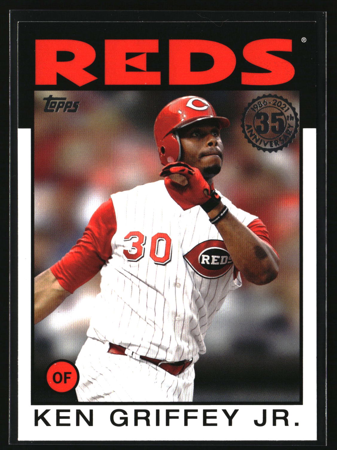 Ken Griffey Jr. 2021 Topps Update 1986 Topps Baseball 35th Anniversary #86B-14