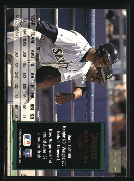 Ken Griffey, Jr. 1994 Donruss Special Edition #4