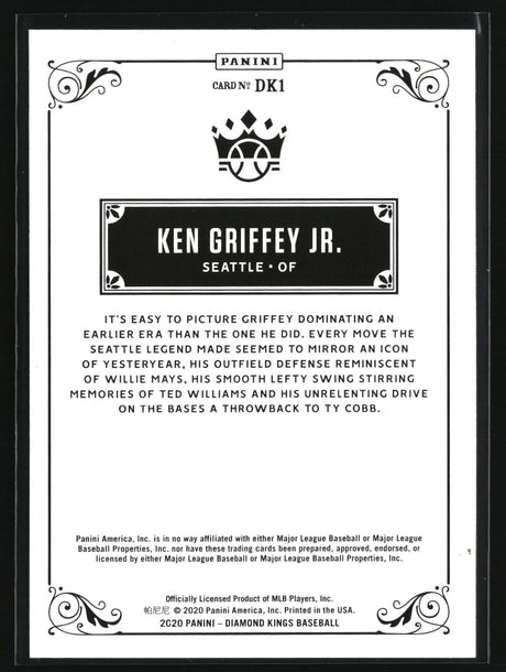 Ken Griffey Jr. 2020 Panini Diamond Kings DK 206 #DK1