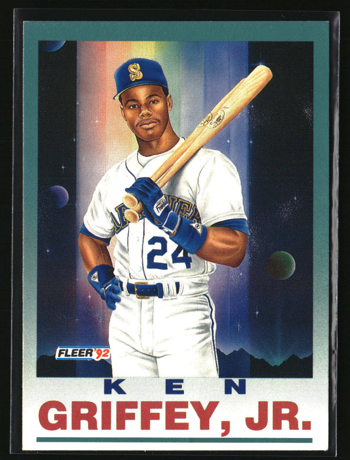 Ken Griffey, Jr. 1992 Fleer #709