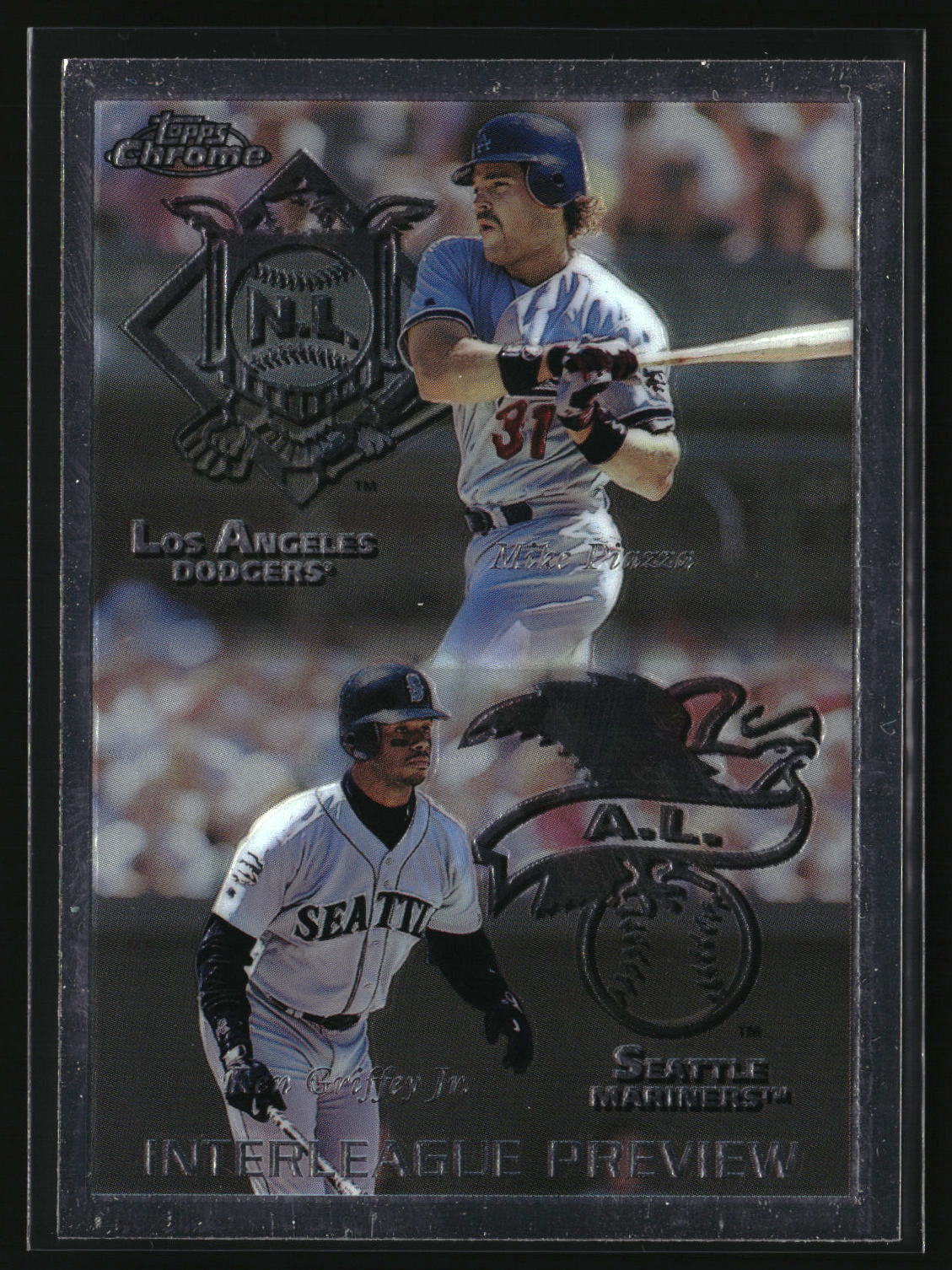 Mike Piazza / Ken Griffey Jr. 1998 Topps Chrome #479