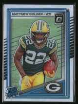 Matthew Golden 2025 Donruss Optic #205