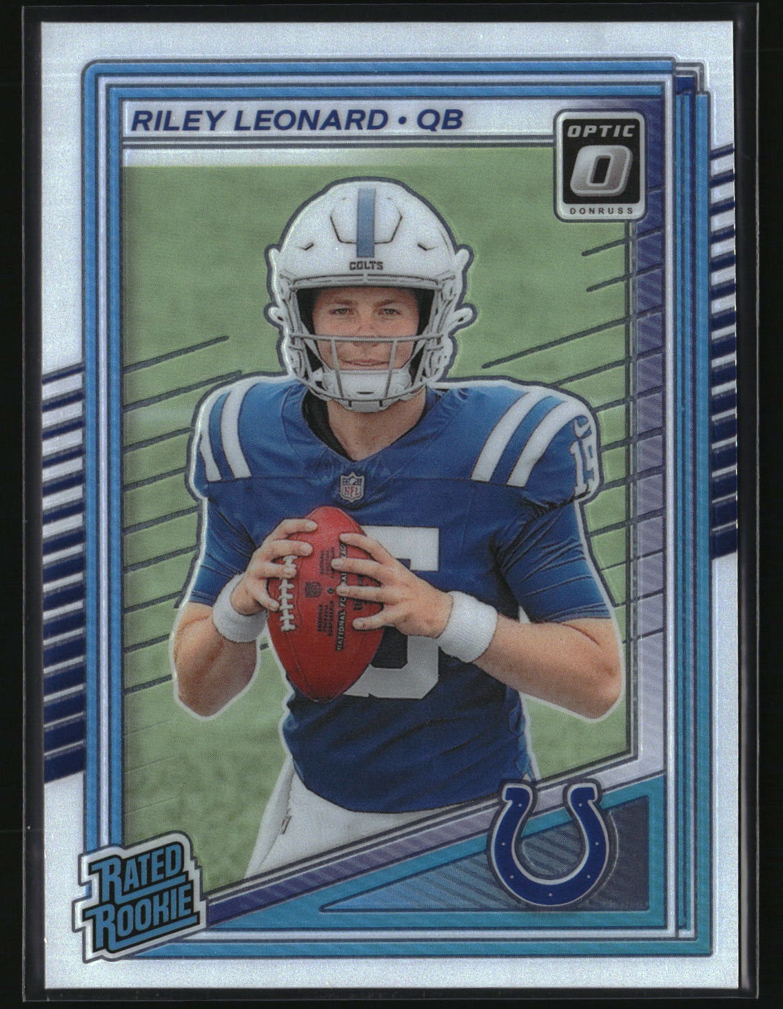 Riley Leonard 2025 Donruss Optic #255