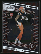 Casey Washington 2024 Panini Absolute Retail #101