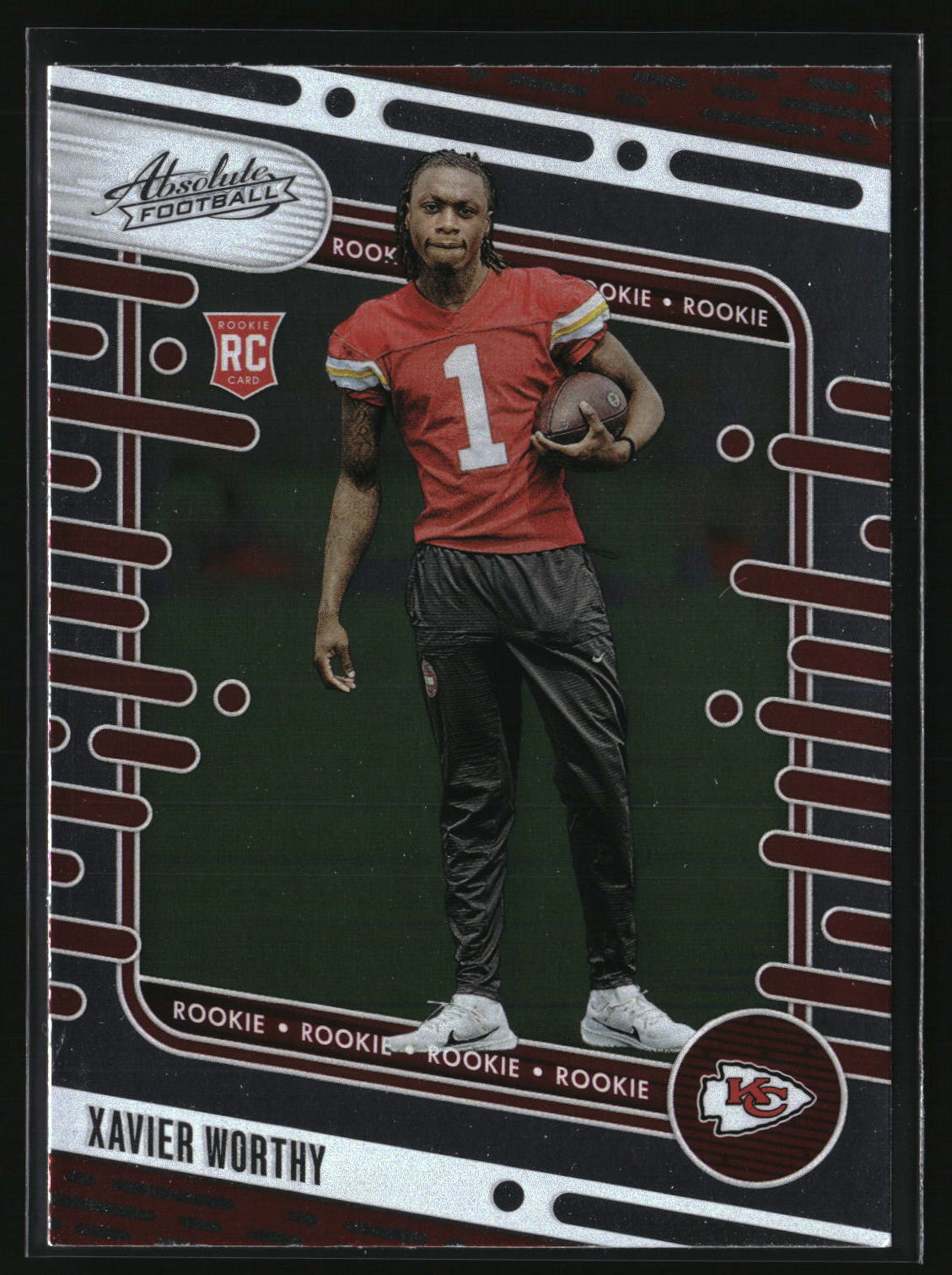 Xavier Worthy 2024 Panini Absolute Retail #128