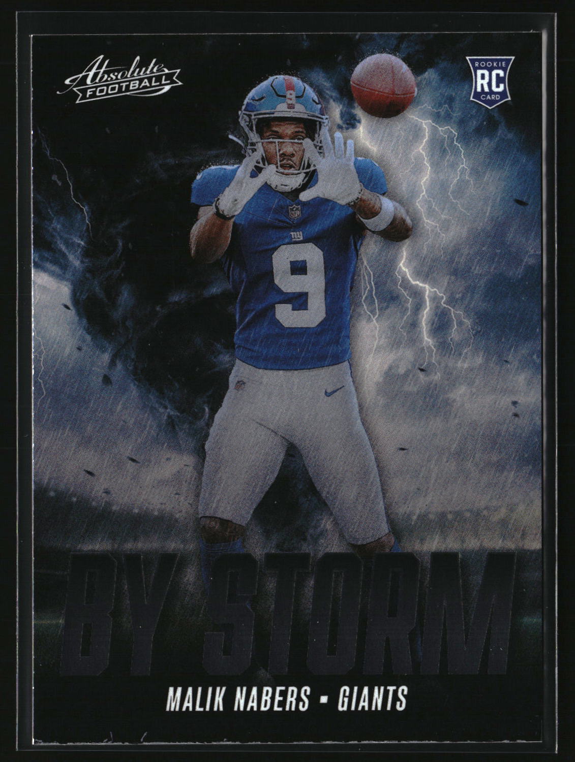 Malik Nabers 2024 Panini Absolute By Storm #BS-MNS