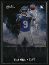 Malik Nabers 2024 Panini Absolute By Storm #BS-MNS