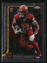 Jacory Croskey-Merritt 2025 Topps Chrome #387