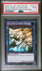 Blue-Eyes Ultimate Dragon (Ghost Rare) #GFP2-EN181 PSA 9