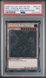 Red-Eyes Black Dragon (Ghost Rare) #GFP2-EN176 PSA 9