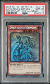 Dark Armed Dragon (Ghost Rare) #GFP2-EN179 PSA 10