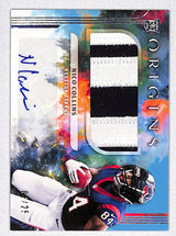 Nico Collins 2021 Panini Origins Turquoise #179 #/25